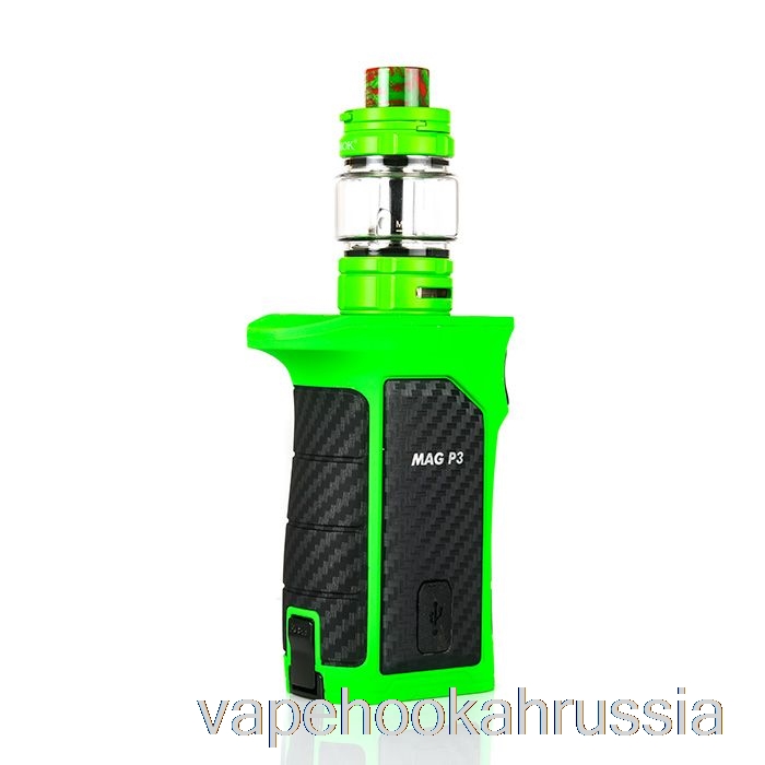 Vape Russia Smok Mag P3 230w и стартовый комплект Tfv16 зеленый/черный